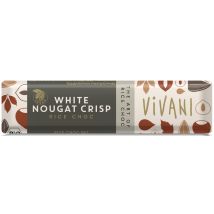 Vivani Organic White Chocolate Nougat Crisp - 35g