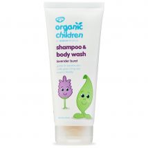 Green People Children's Shampoo & Body Wash - Lavender Burst - 200ml