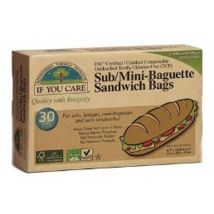 If You Care Paper Sub / Baguette Bags - 30 Bags