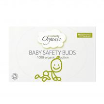Simply Gentle Organic Cotton Baby Safety Buds - Pack of 60