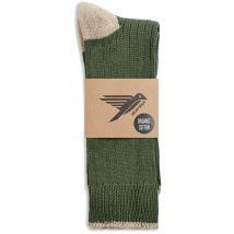 Caburn Contrast Socks - Moss