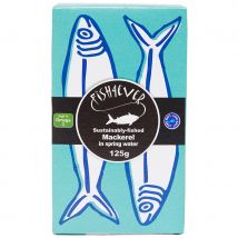 Fish 4 Ever Scottish Mackerel In Spring Water - 125g