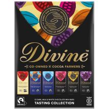 Divine Chocolate 12 Bar Tasting Set - 180g