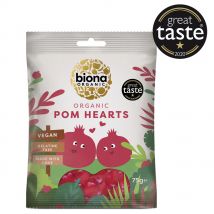 Biona Organic Pomegranate Heart Sweets - 75g