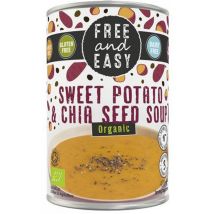 Free & Easy Organic Sweet Potato & Chia Seed  Soup - 400g