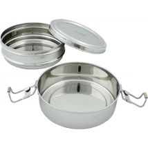 A Slice Of Green Two Tier Round Lunch Box