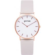Votch Classic Collection Vegan Leather Watch - Rose Gold