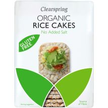 Clearspring Organic Rice Cakes - Plain - 130g