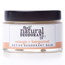 Natural Deodorant Co Active Deodorant Balm - Orange & Bergamot - 55g