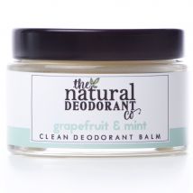 Natural Deodorant Co Clean Deodorant Balm - Grapefruit & Mint - 55g