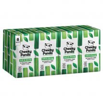 The Cheeky Panda Bamboo Pocket Tissue - 8 Pack