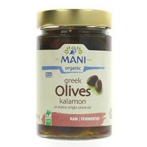 Mani organic Kalamon Olives in Olive Oil - 280g