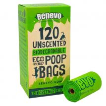 Benevo Biodegradable Poop Bags - 120 bags