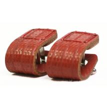 Elvis & Kresse Reclaimed Firehose Wraparound Cufflinks