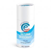 Earth Conscious Pure Unscented Natural Deodorant Stick - 60g