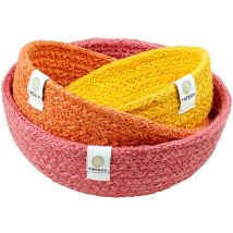 Respiin Mini Jute Bowl Set - Fire