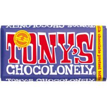 Tony's Chocolonely Dark Milk Chocolate with Pretzel and Toffee - 180g