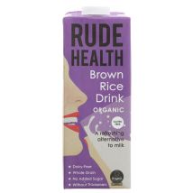 Rude Health Organic Brown Rice Drink - 1L