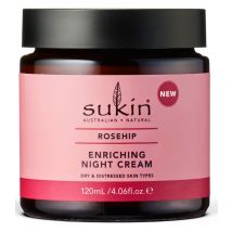 Sukin Rose Hip Enriching Night Cream - 120ml