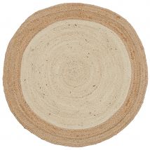 Sariska Round Jute Rug - 120cm
