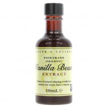 Taylor & Colledge Fairtrade Organic Vanilla Bean Extract - 100g