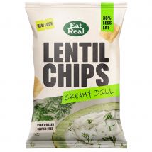 Eat Real Lentil Chips - Creamy Dill - 95g