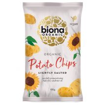 Biona Organic Lightly Salted Crisps - 100g