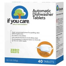 If You Care Dishwasher Tablets - 40 Tabs