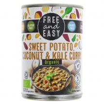 Free & Easy Sweet Potato  Kale & Coconut Curry - 400g