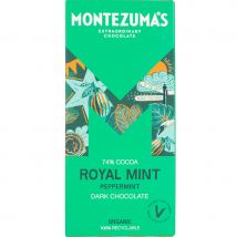 Montezumas Royal Mint Dark Chocolate with Peppermint Bar - 90g