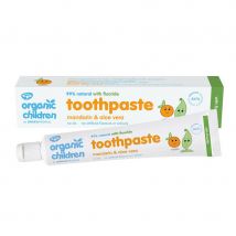 Green People Organic Children Mandarin & Aloe Vera Toothpaste with Fluoride - 50ml