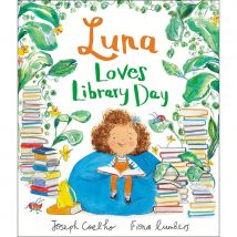 Luna Loves Library Day Paperback Book