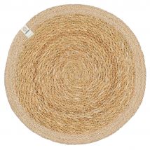 Round Seagrass & Jute Tablemat - Set of 6