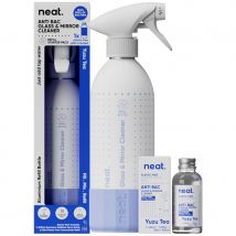 neat. Anti-Bac Glass & Mirror Cleaner Starter Kit - Yuzu Tea - 500ml
