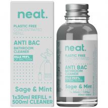 neat. Anti-Bac Bathroom Cleaner Concentrated Refill - Sage & Mint - 30ml