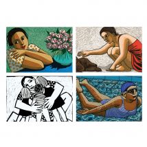 Amnesty International Cards - Ordinary Moments by Anita Klein - 4 Designs - Pack of 12