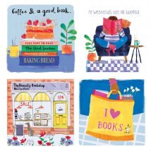 Amnesty International Cards - No Shelf Control - 4 Designs - Pack of 12