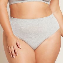 Boody Bamboo Full Briefs - Light Grey Marl
