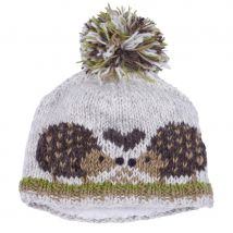 Kids Animal Bobble Hat - Holly The Hedgehog