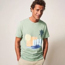 White Stuff Fairtrade Palm Springs Graphic Tee