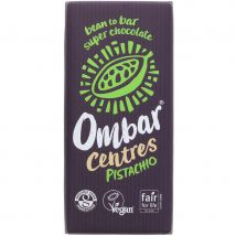 Ombar Chocolate Bar with Pistachio Centre - 70g