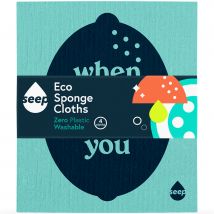 Seep Eco Sponge Cloths - Pack of 4