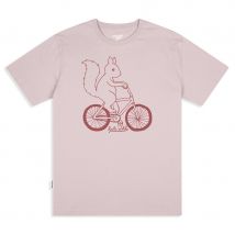 Mens Ride Wild Organic Cotton T-Shirt - Pale Lilac
