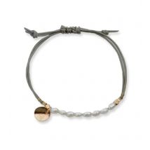 So Just Shop Grey & White Krisha Bracelet