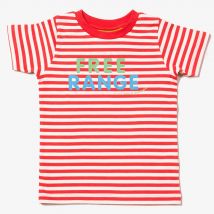 Little Green Radicals 'Free Range' Short Sleeve T-Shirt