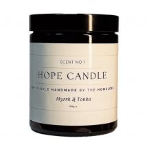 Labre's Hope Scented Soy Wax Candle - Myrrh & Tonka - 150g