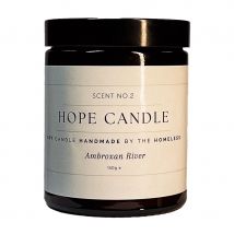 Labre's Hope Scented Soy Wax Candle - Ambroxan River - 150g