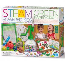 STEAM Powered Kids Green Paper Craft