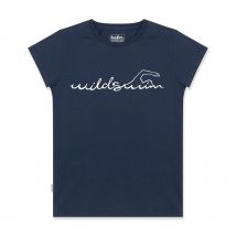 Womens Wild Swim Tee - Navy