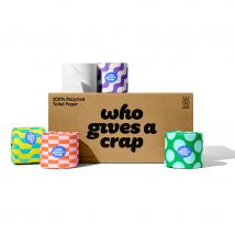 Who Gives a Crap Recycled Double Length Toilet Tissue - 16 Rolls